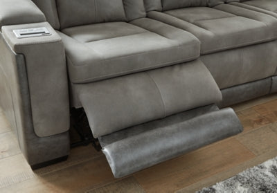 Next-Gen DuraPella Power Reclining Loveseat with Console - Furniture World