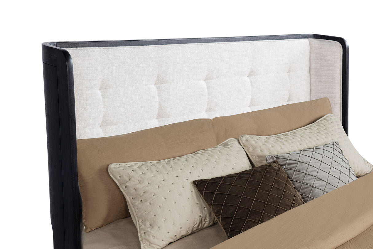 Leandro Wingback Bed - Furniture World
