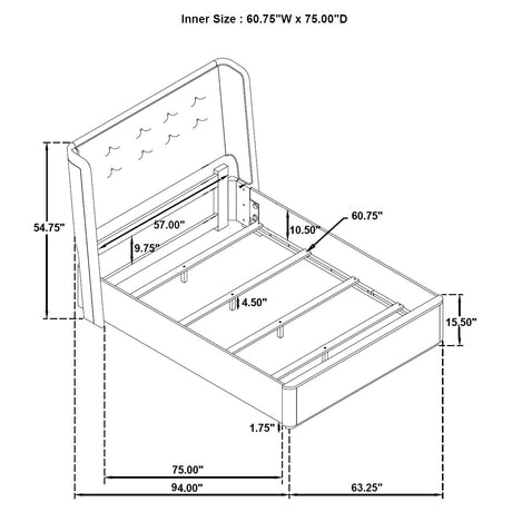 Leandro Bedroom Set - Furniture World