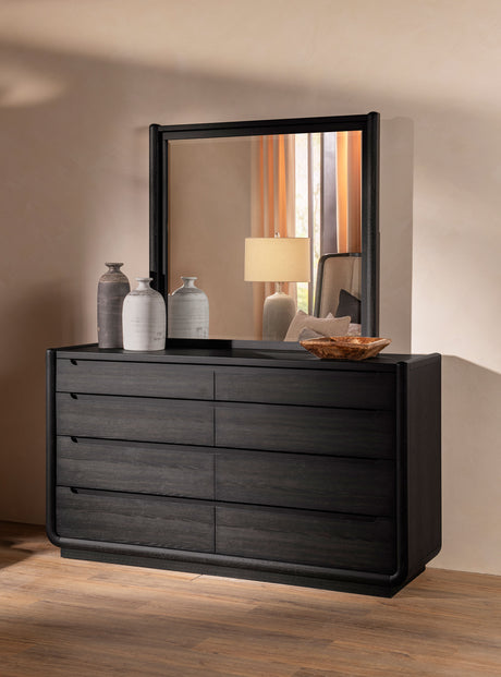 Leandro Dresser with Mirror - Furniture World