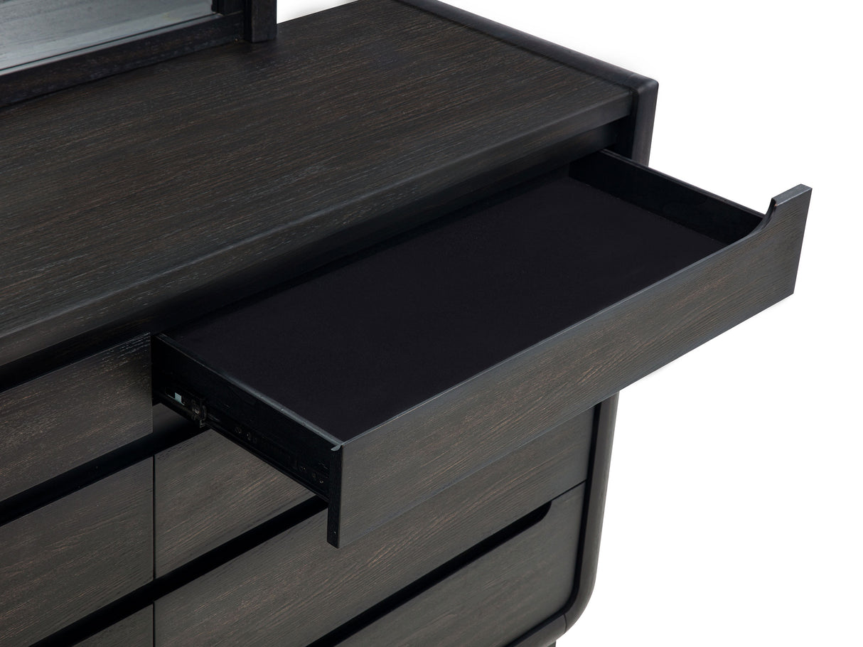 Leandro Dresser with Mirror - Furniture World