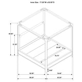 Solano Canopy Panel Platform Bed - Furniture World