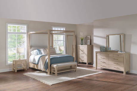 Solano Canopy Panel Platform Bed - Furniture World