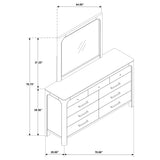 Solano Dresser with Mirror - Furniture World
