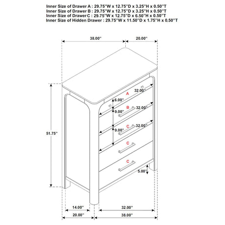 Solano Chest of Drawers - Furniture World