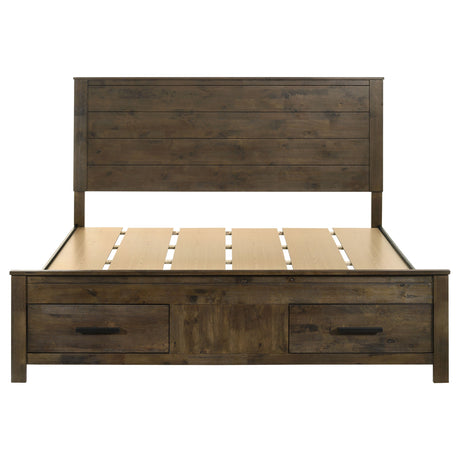 Woodmont Panel Platform Storage Bed - Furniture World