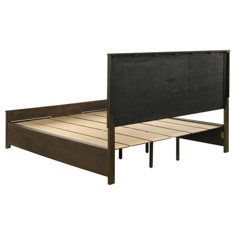 Woodmont Panel Platform Storage Bed - Furniture World