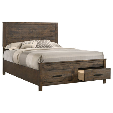 Woodmont Panel Platform Storage Bed - Furniture World