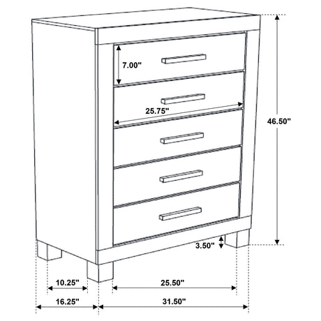 Woodmont Chest of Drawers - Furniture World