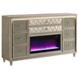 Lorient LED Dresser with Flame Visualizer - Furniture World