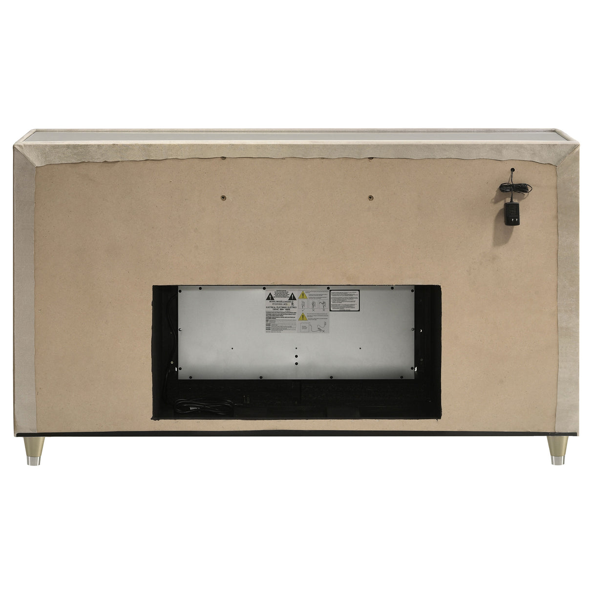 Lorient LED Dresser with Flame Visualizer - Furniture World