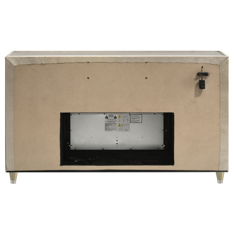 Lorient LED Dresser with Flame Visualizer - Furniture World