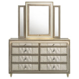 Lorient LED Dresser with LED Mirror - Furniture World