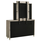 Lorient LED Dresser with LED Mirror - Furniture World