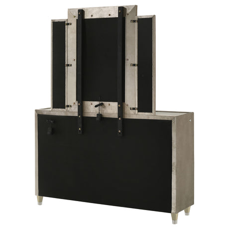 Lorient LED Dresser with LED Mirror - Furniture World