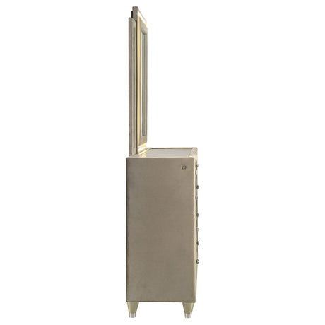 Lorient LED Dresser with LED Mirror - Furniture World