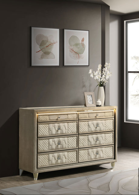 Lorient LED Dresser - Furniture World