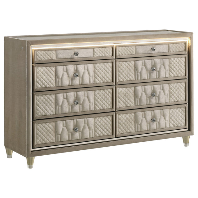 Lorient LED Dresser - Furniture World