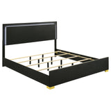 Marceline Panel Bed with LED Lighting