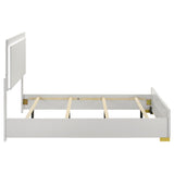 Marceline Panel Bed with LED Lighting - Furniture World