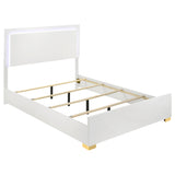 Marceline Panel Bed with LED Lighting - Furniture World