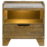 Henderson Nightstand with LED Lighting - Furniture World