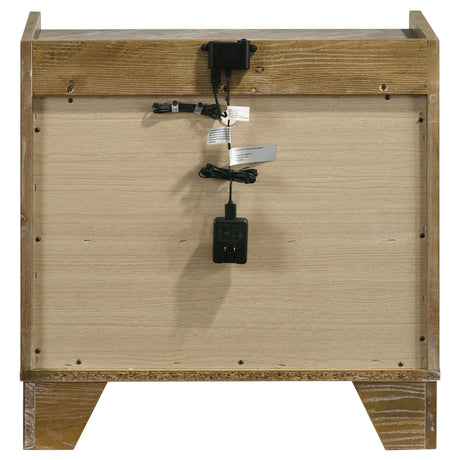 Henderson Nightstand with LED Lighting - Furniture World