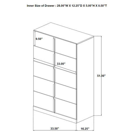 Ines Bedroom Set - Furniture World