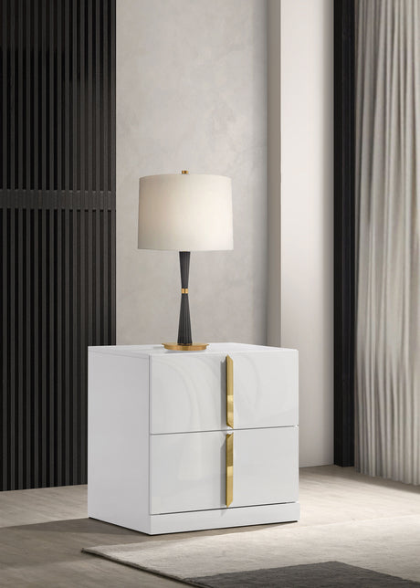 Ines Nightstand - Furniture World