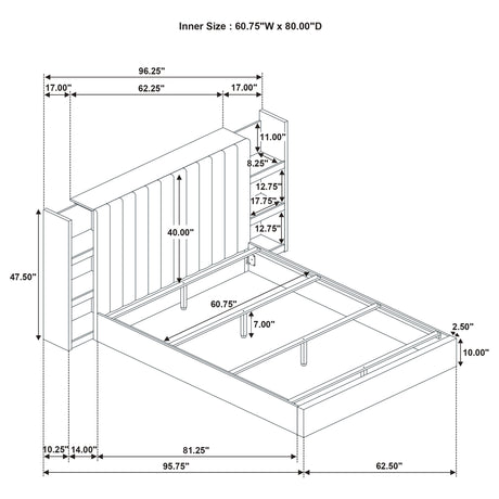 Arielle Bookcase Bed - Furniture World