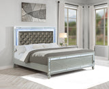 Gunnison Panel Bed with LED Lighting - Furniture World