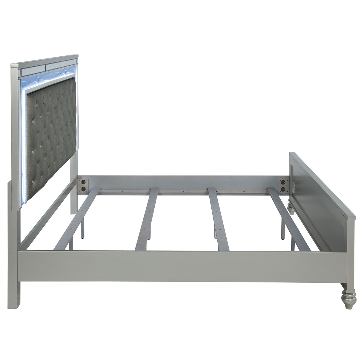 Gunnison Panel Bed with LED Lighting - Furniture World