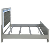 Gunnison Panel Bed with LED Lighting - Furniture World