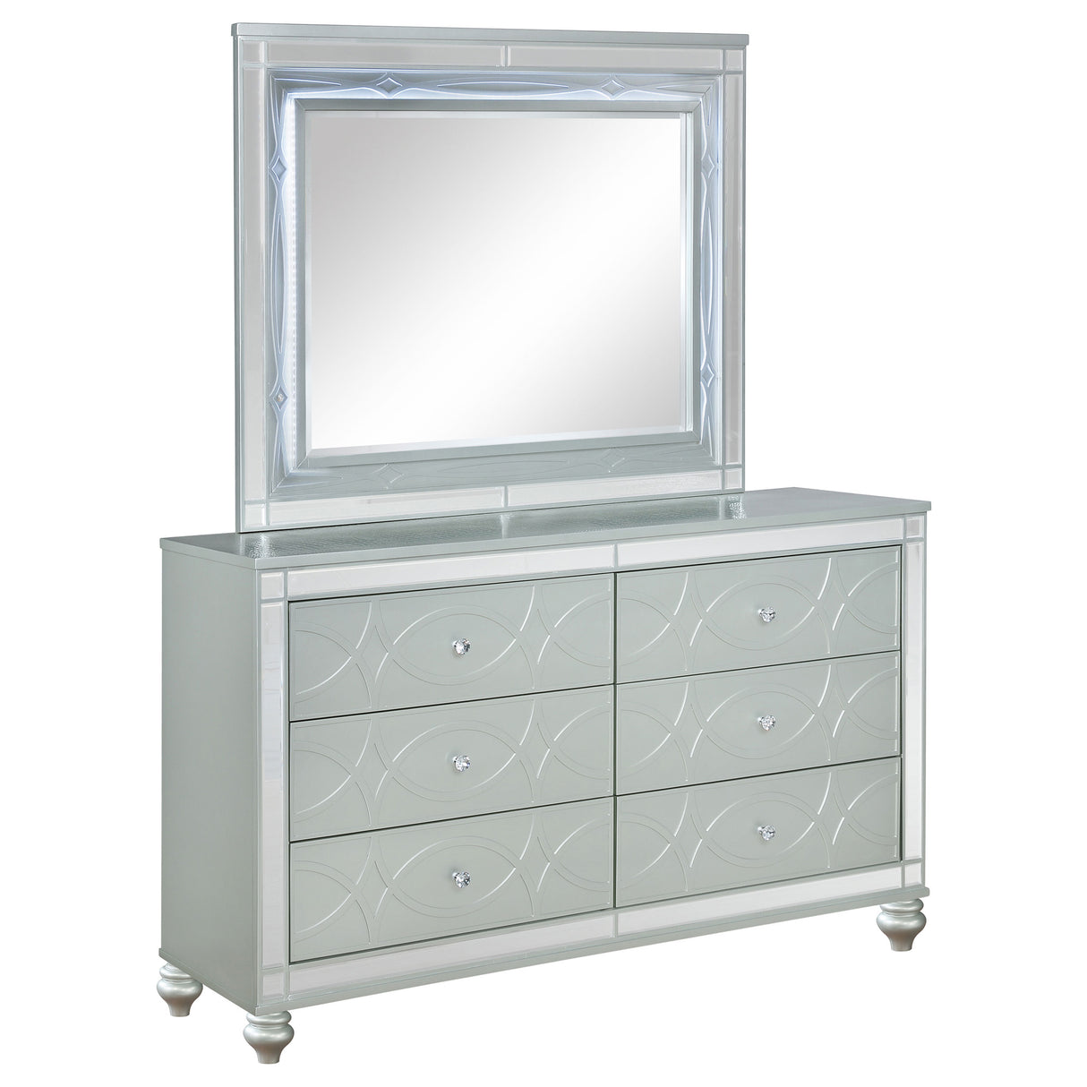 Gunnison Dresser with Mirror - Furniture World