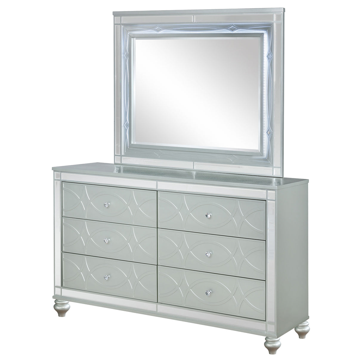Gunnison Dresser with Mirror - Furniture World