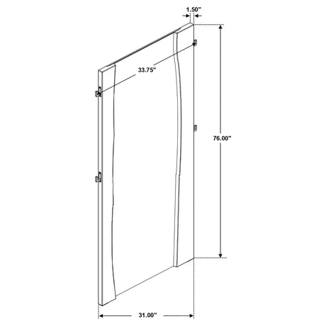 Winslow Floor Mirror - Furniture World