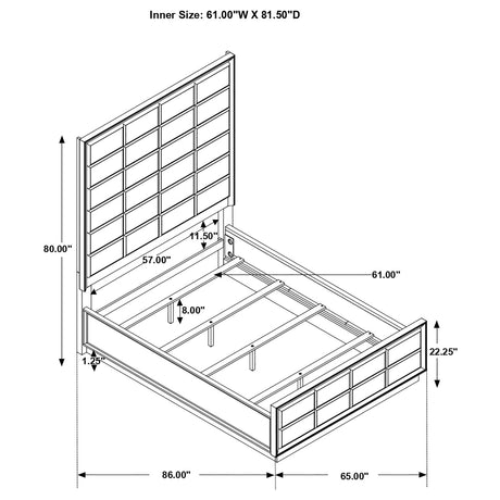 Durango Panel Bed - Furniture World