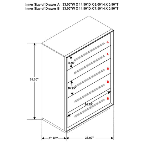 Durango Chest of Drawers - Furniture World