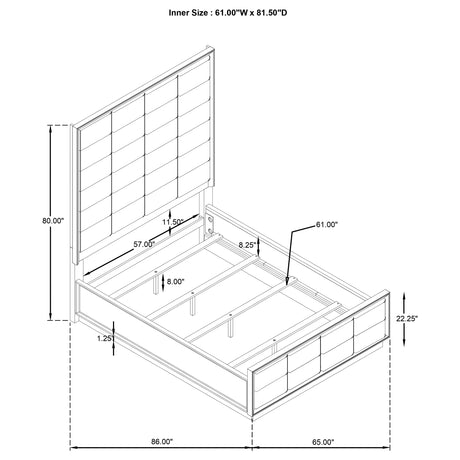 Durango Panel Bed - Furniture World