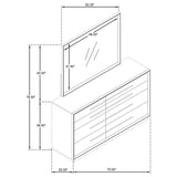 Durango Dresser with Mirror - Furniture World