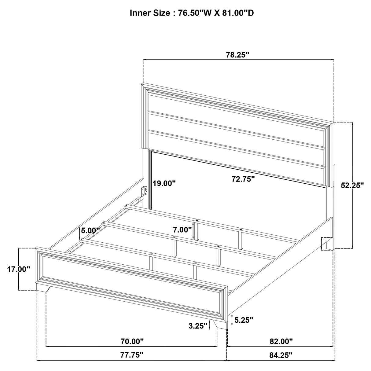 Wright Panel Bed
