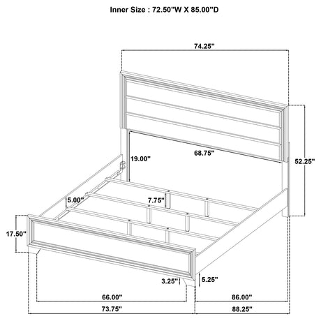 Wright Panel Bed - Furniture World