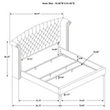 Melody Wingback Bed - Furniture World