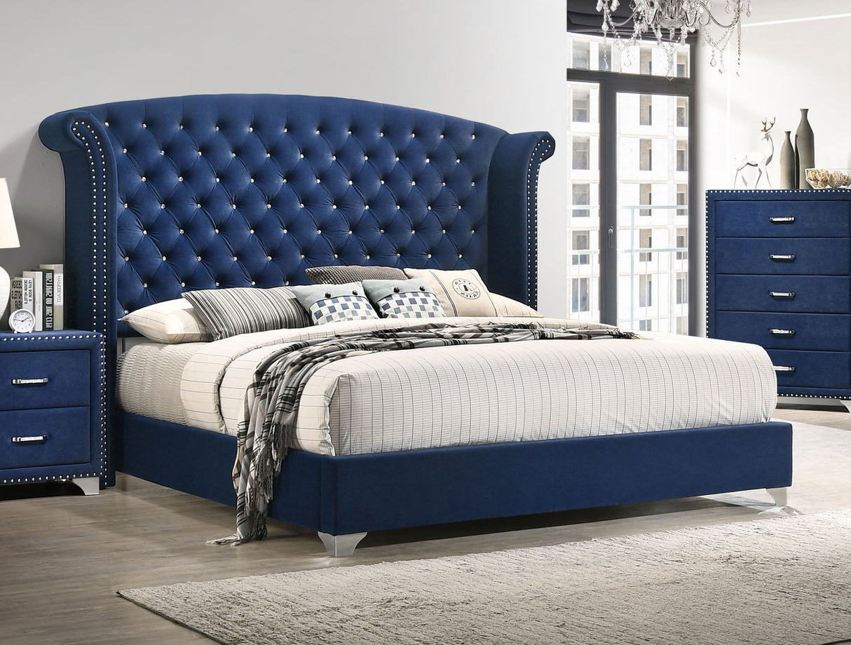Melody Wingback Bed - Furniture World