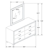 Melody Dresser with Mirror - Furniture World