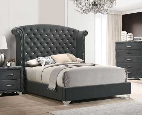 Melody Wingback Bed - Furniture World