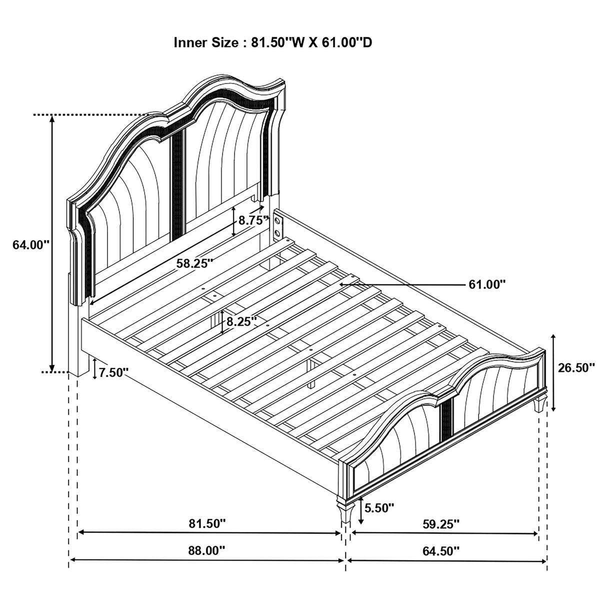Evangeline Bedroom Set - Furniture World