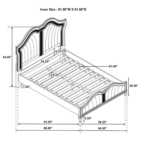 Evangeline Bedroom Set - Furniture World