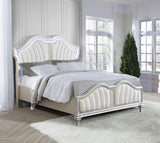 Evangeline Panel Bed with LED Lighting - Furniture World
