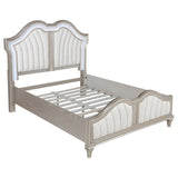 Evangeline Panel Bed with LED Lighting - Furniture World